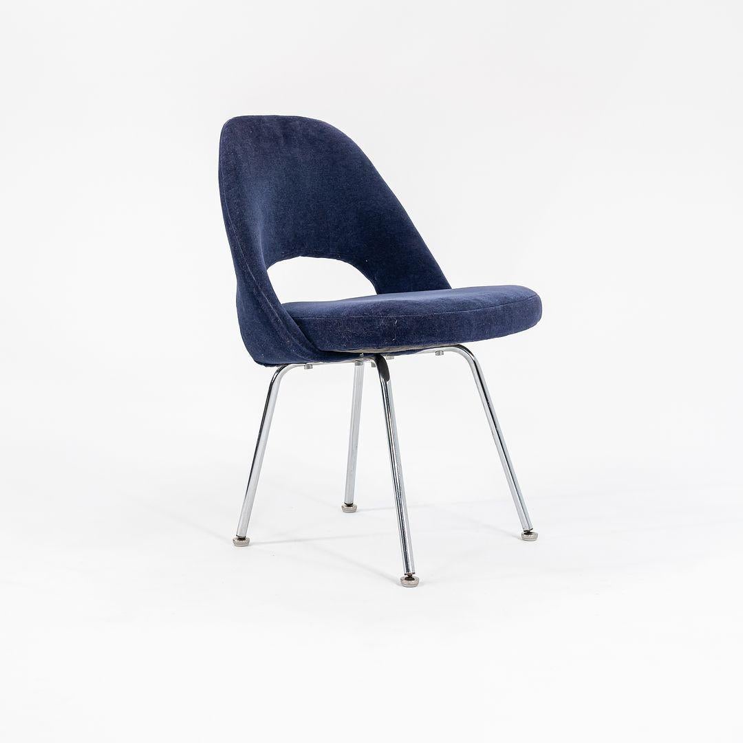 1970er Eero Saarinen für Knoll Armless Executive Side Chair im Angebot 1