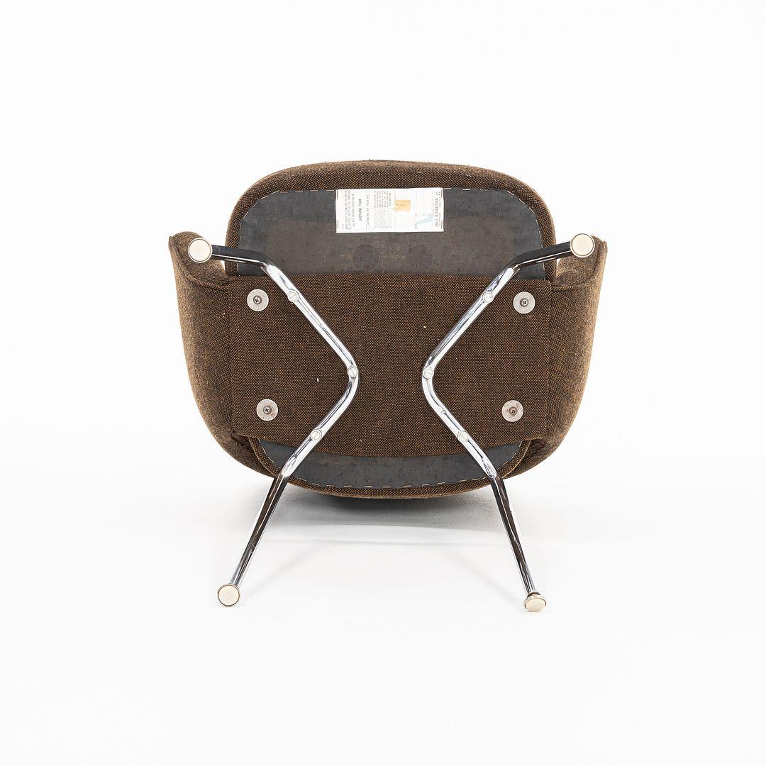 1970er Jahre Eero Saarinen für Knoll Schreibtisch oder Esszimmerstuhl in Hopsack-Stoff (amerikanisch) im Angebot