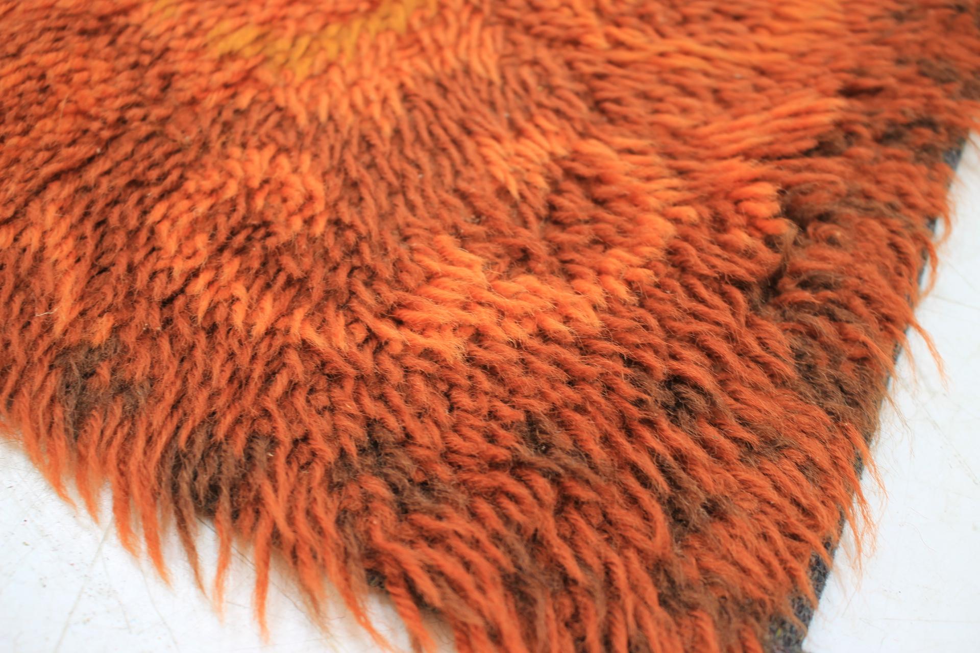 Danois 1970 Egerya Danish Midcentury Tapis en laine en vente