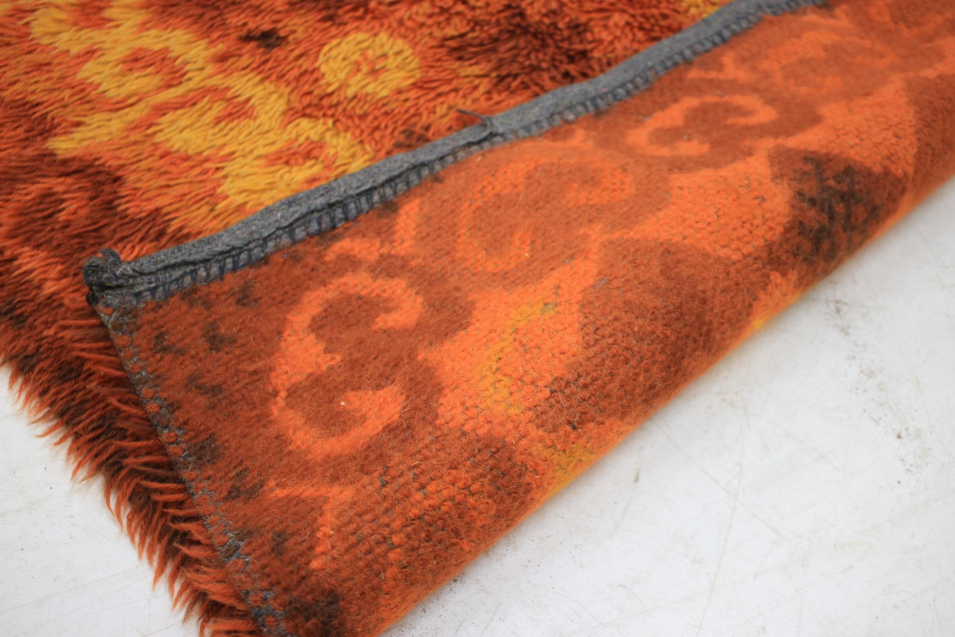 Fin du 20e siècle 1970 Egerya Danish Midcentury Tapis en laine en vente