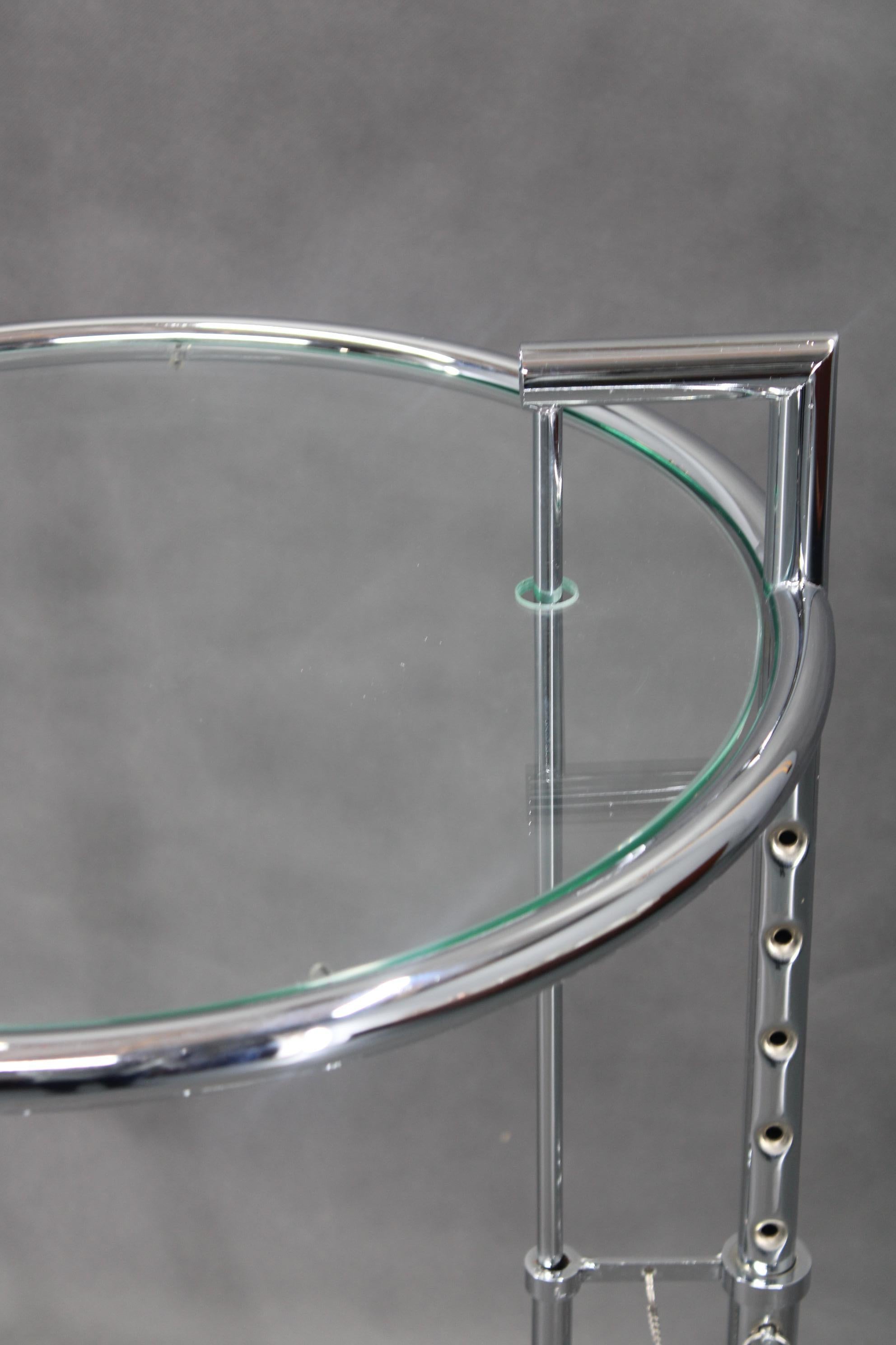 1970s Eileen Gray E 1027 Adjustable Table, Germany For Sale 3