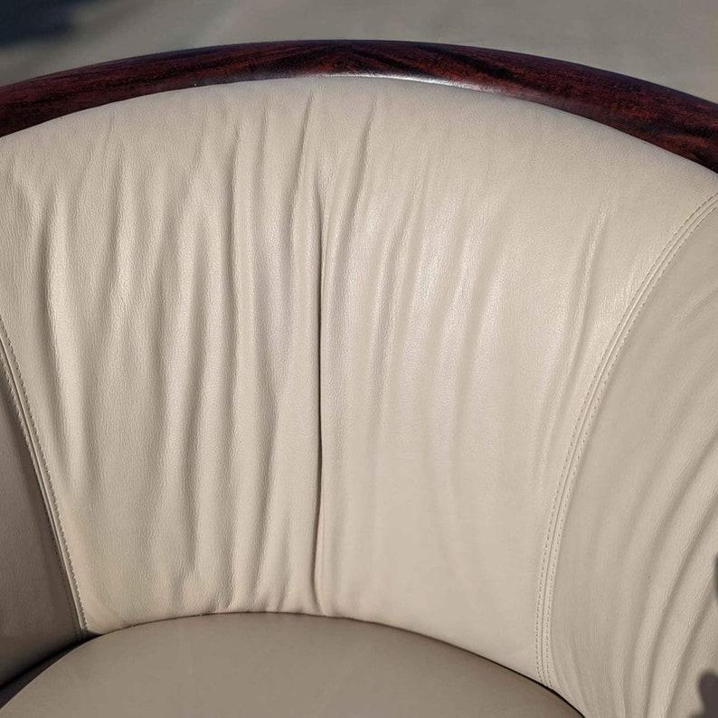 1970s Ekornes Barrel Armchair, Rosewood, Lounge Chair, Mid Century In Good Condition For Sale In Rancho Cucamonga, CA