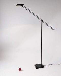 1970s Elegant Halogen Reading Floor Lamp, Italy