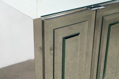 1970s Ello Mirrored Sideboard by O. B. Solie