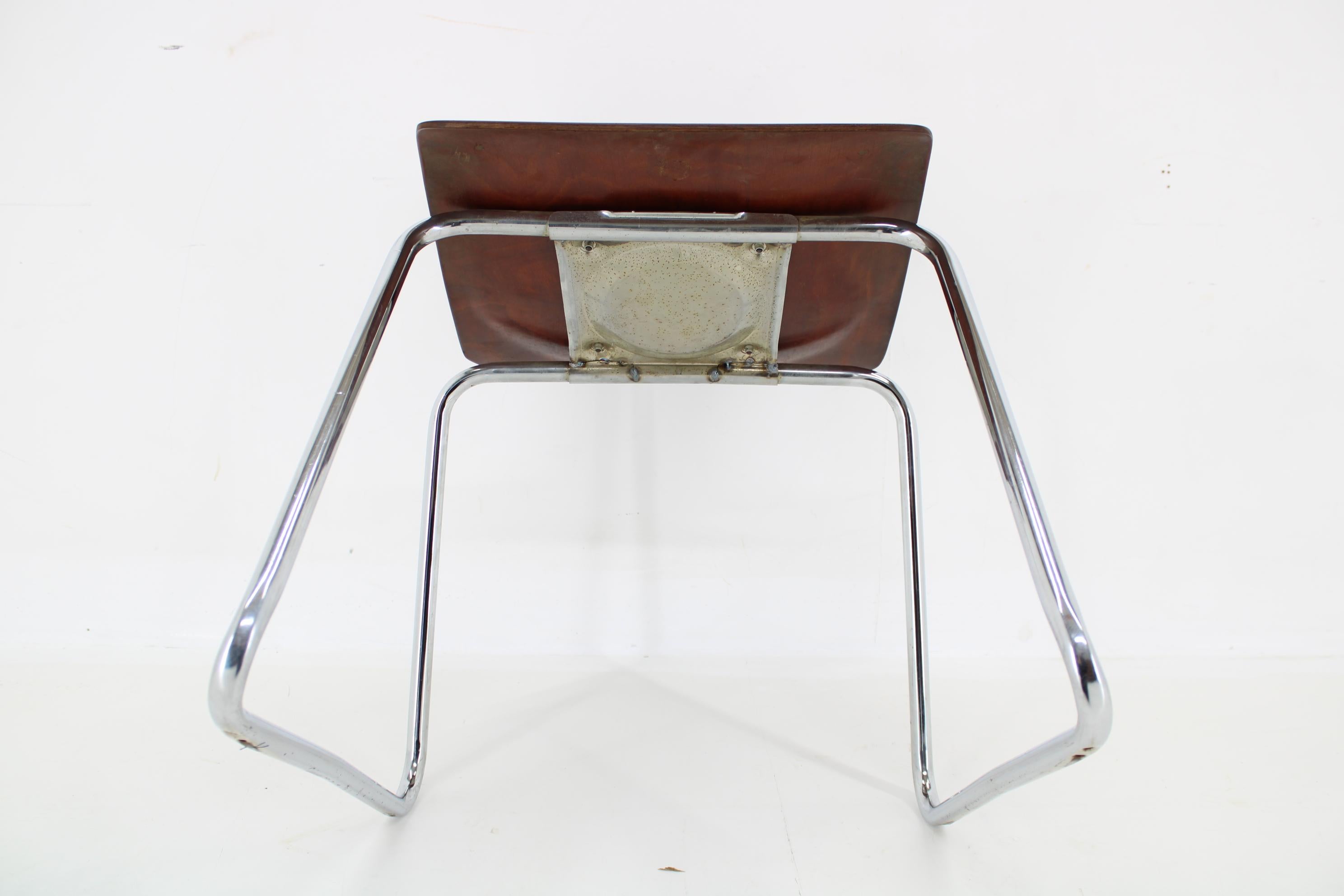 1970s Elmar Flototto Dining or Side Chair, Germany -40 Pieces Available For Sale 5