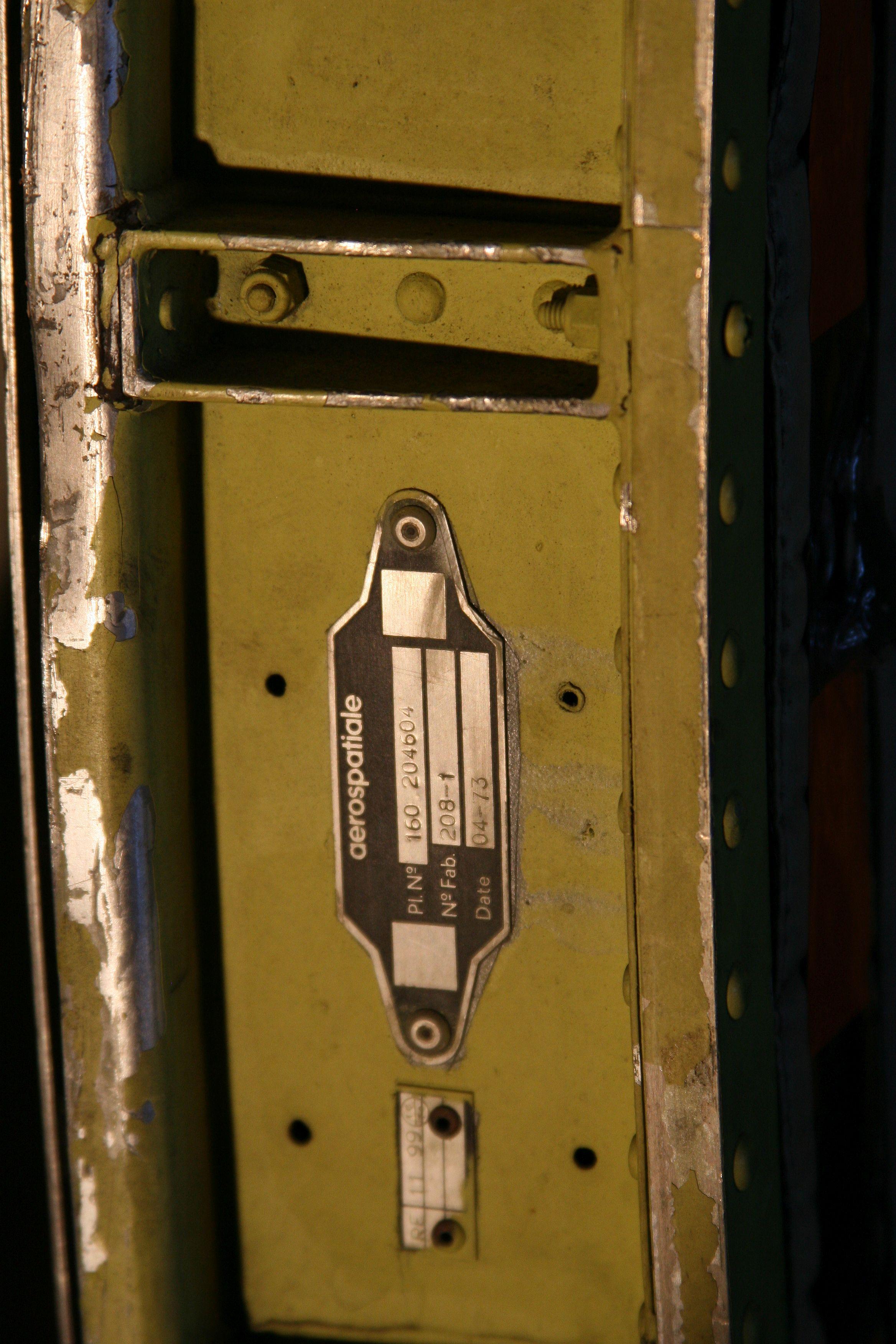 1970s Emergency Door from the C-160 Aircraft For Sale 8