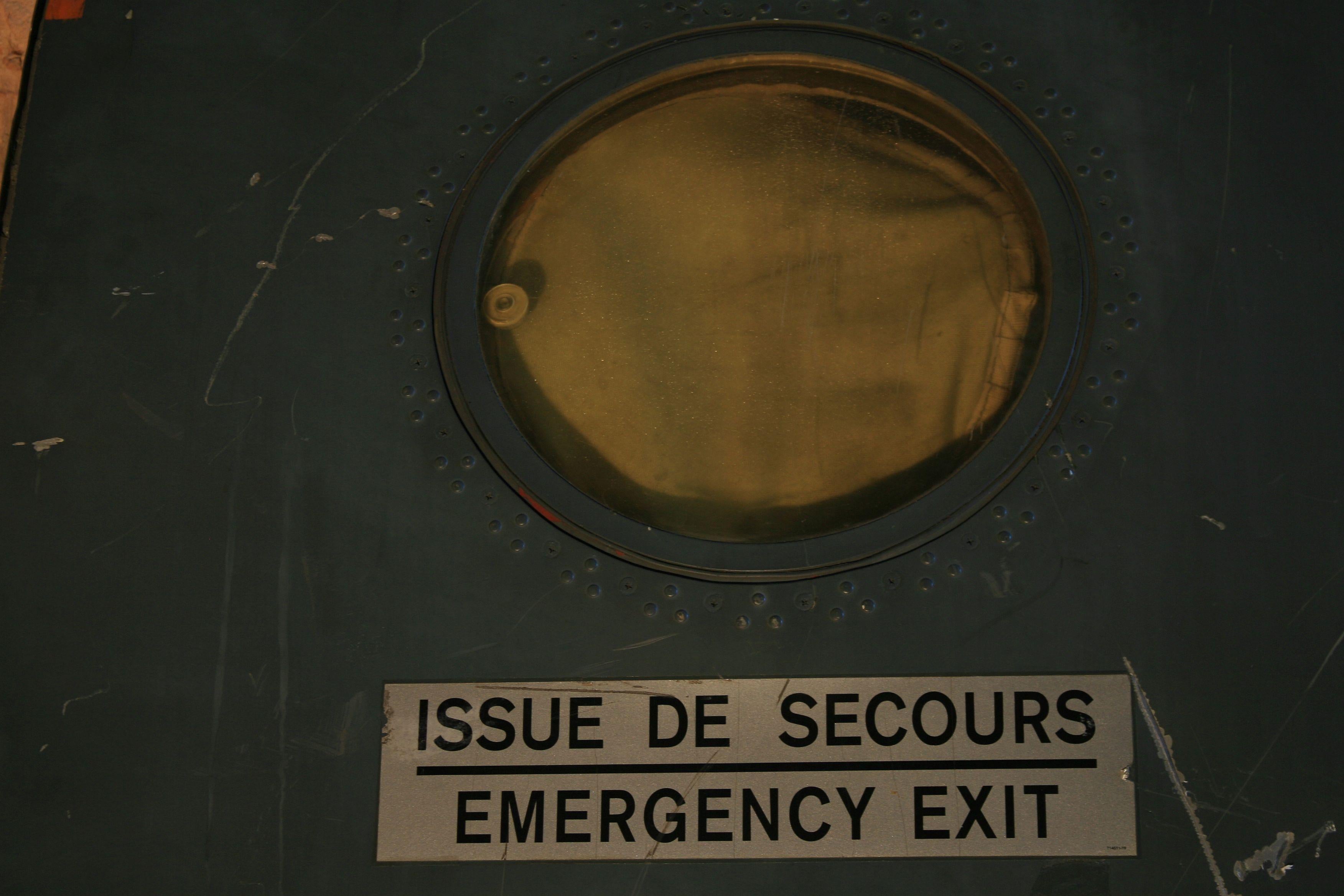 1970s Emergency Door from the C-160 Aircraft For Sale 1