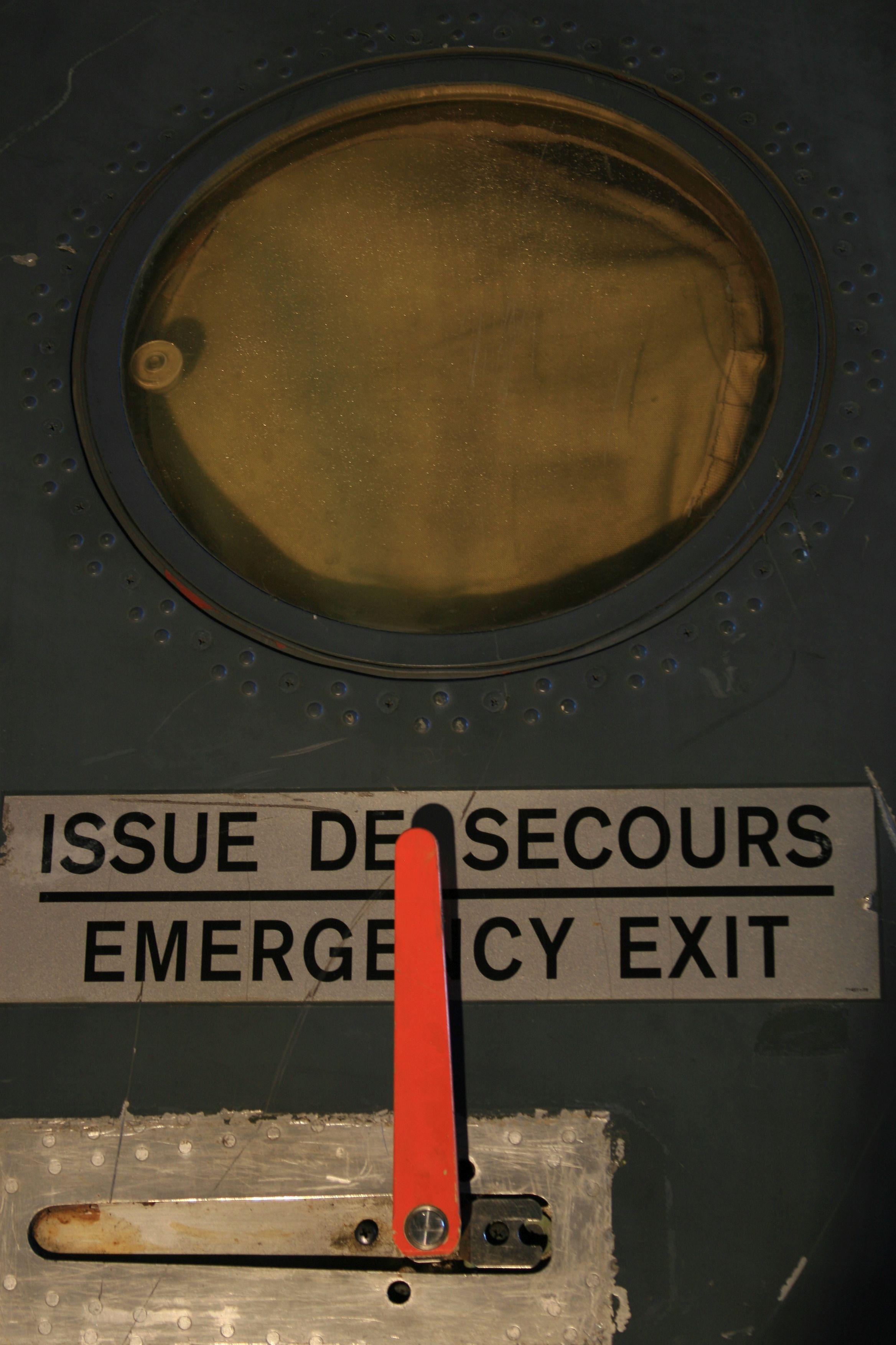 1970s Emergency Door from the C-160 Aircraft For Sale 2