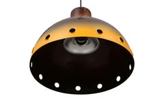 1970s Enamel Pendant Lamp