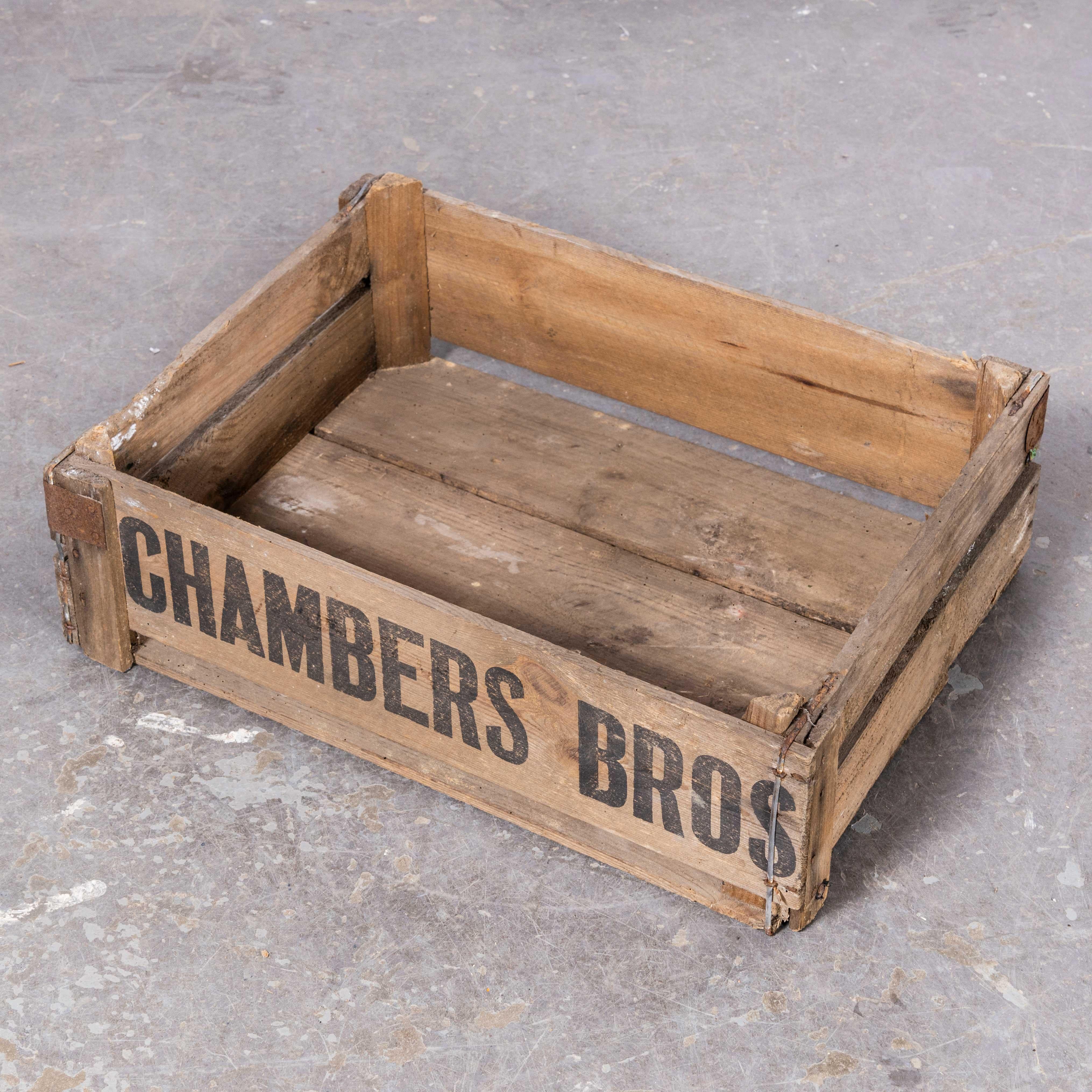 1970s English Potato Picking Crates In Good Condition For Sale In Hook, Hampshire