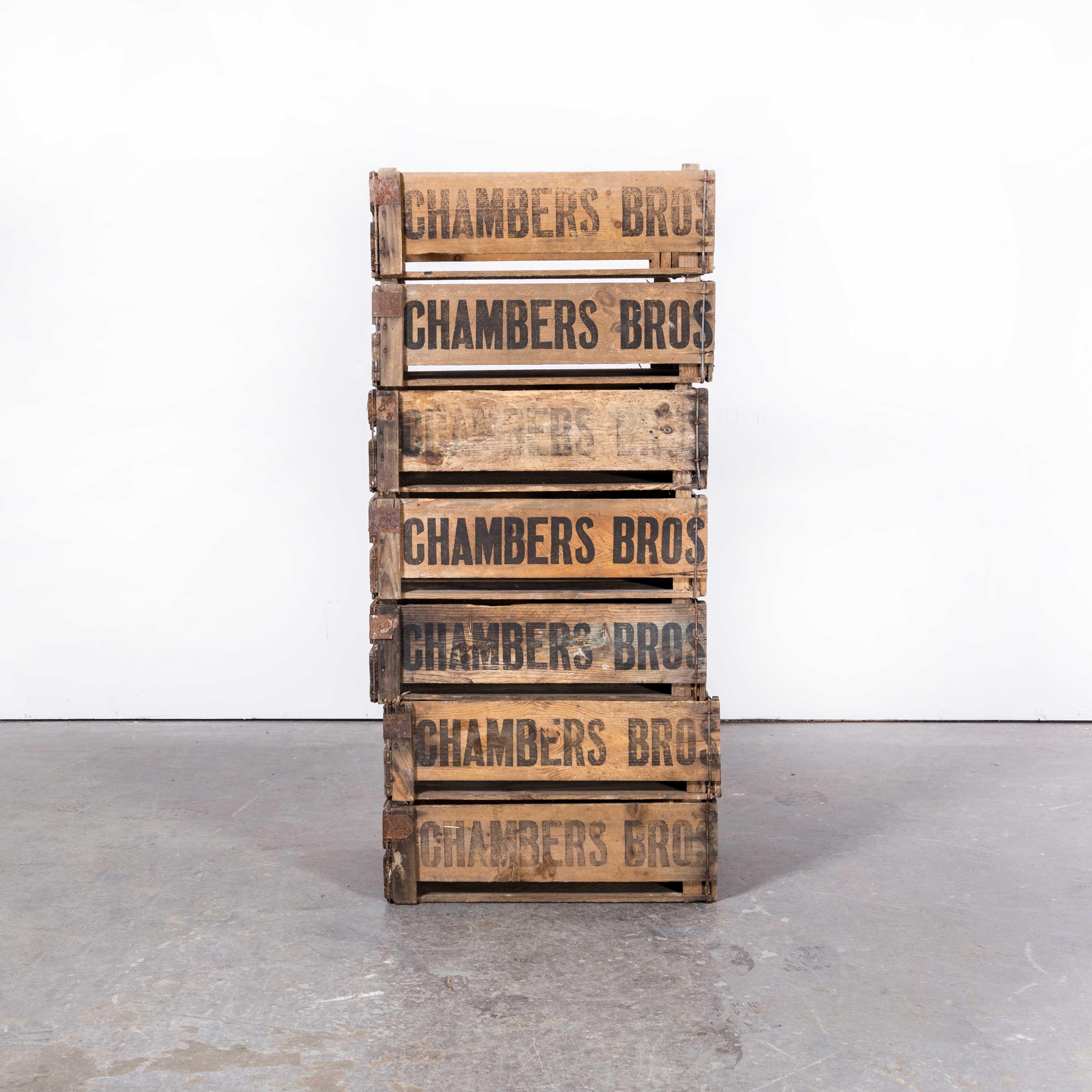 1970s English Potato Picking Crates 1