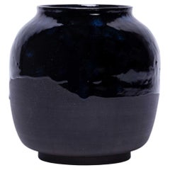1970’s English Studio Drip Glaze English Vase, Signed