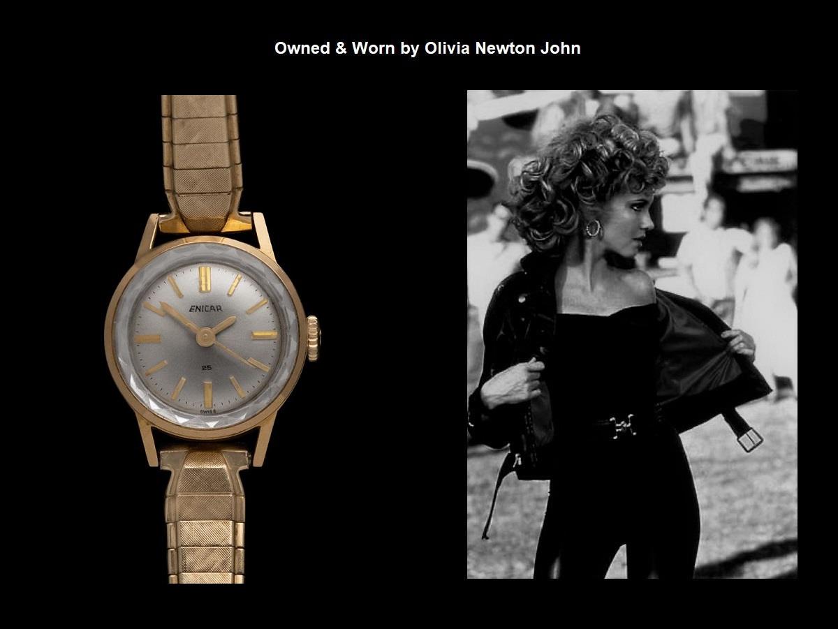 1970's Enicar Ladies Vintage Watch - Besessen & getragen von Olivia Newton-John im Angebot 4