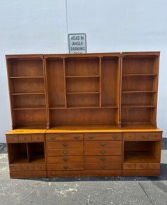 Anni '70: set di tre elementi della libreria "Hutch" di Ethan Allen