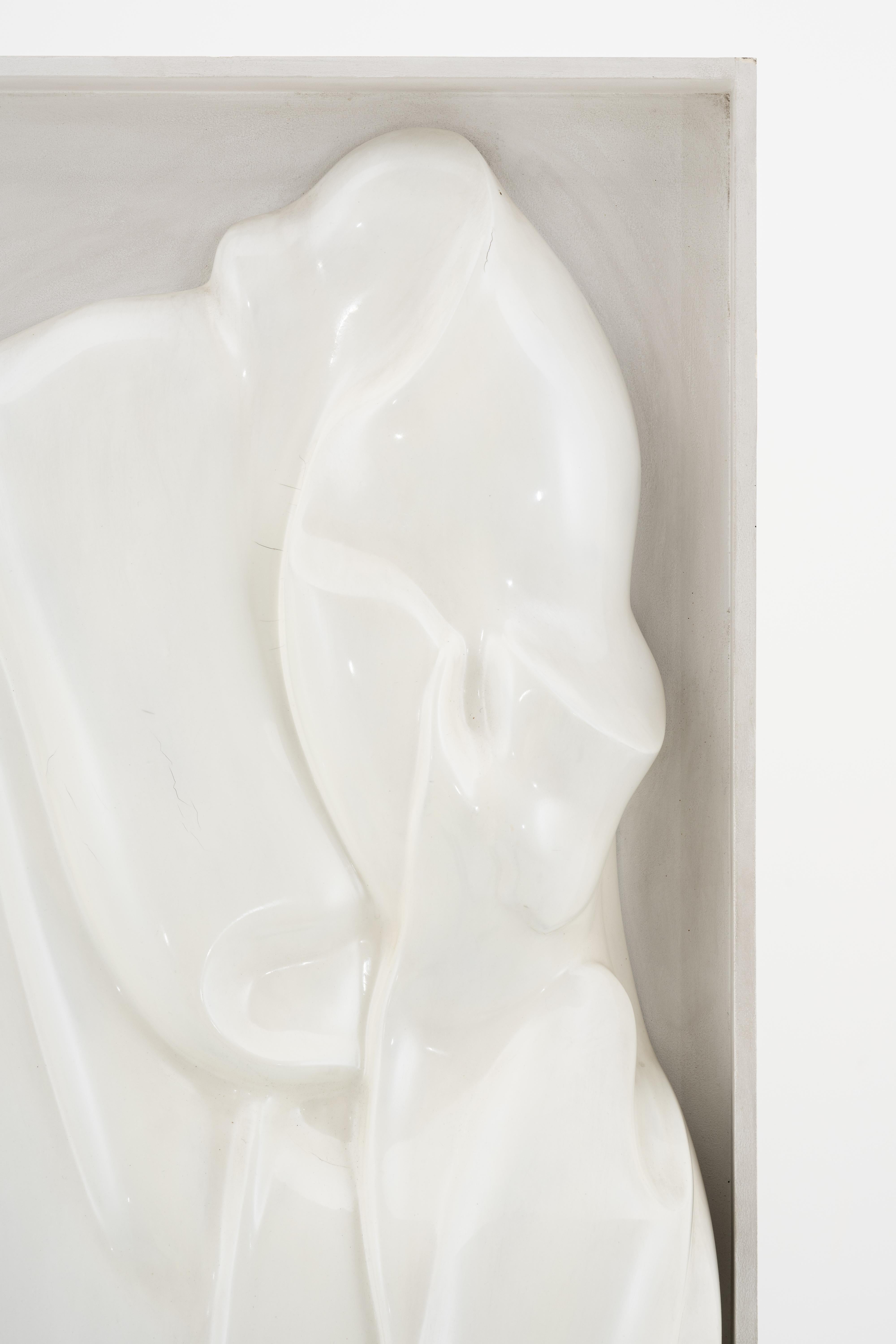 César (1921 - 1998)
''Expansion n° 55'', 1975
Résine, laine de verre et laque acrylique 108 x 58 x 18 cm
Certificat des archives de Durand-Ruel
N° 2.198 (archives César)

César Baldaccini, communément appelé César, est un sculpteur français de renom