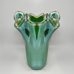 Vaso in vetro di Murano "Fazzoletto" di Dogi degli anni '70. Prodotto in Italia