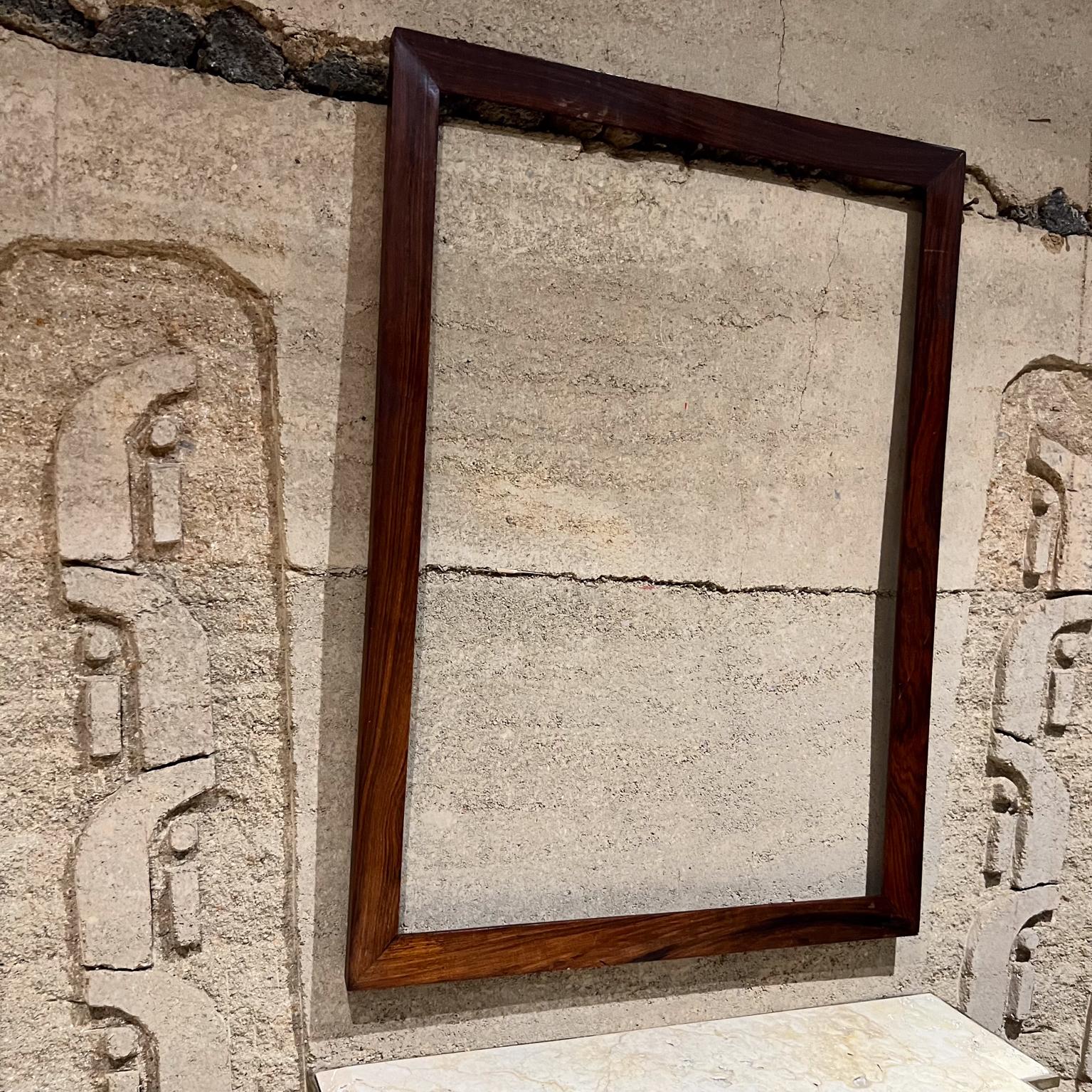 1970s Exquisite Solid Rosewood Picture Frame For Sale 1