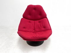1970's F588 Artifort Lounge Chair by Geoffrey Harcourt