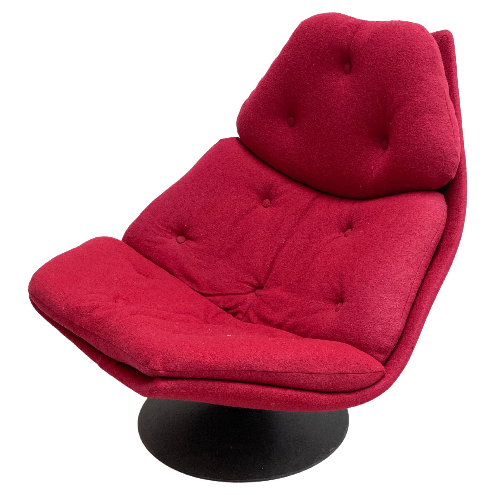 1970's Artifort Lounge Chair by Geoffrey Harcourt Sale at 1stDibs