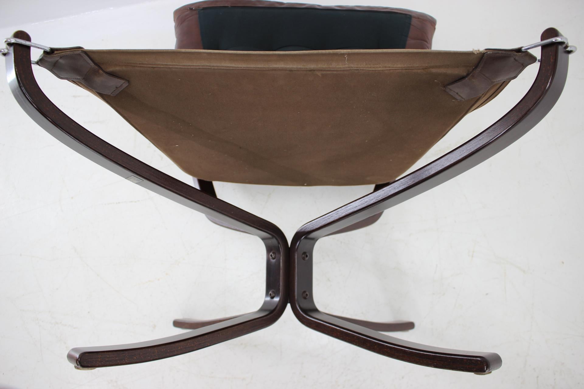 1970s Falcon Chair by Sigurd Ressell for Vatne Møbler 4