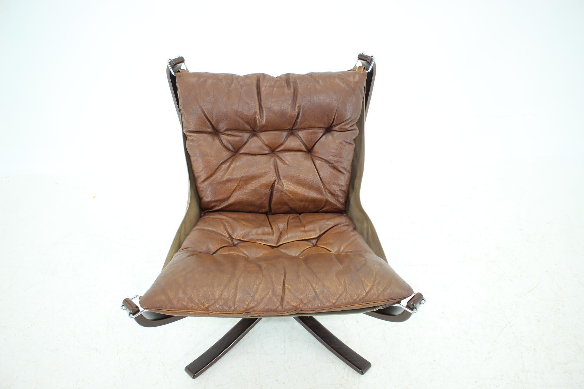 Late 20th Century 1970s Falcon Chair by Sigurd Ressell for Vatne Møbler