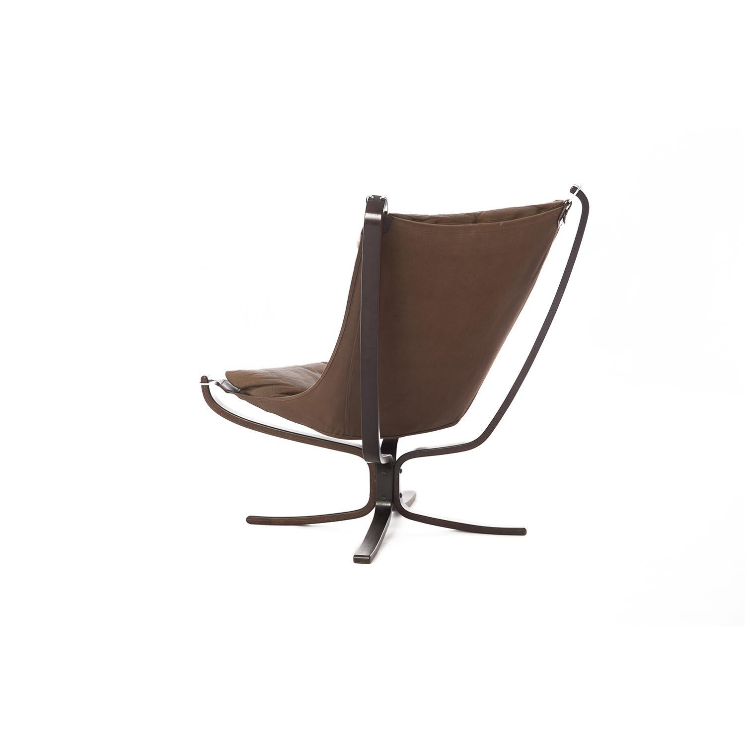 Danish 1970s Falcon Chair by Sigurd Ressell for Vatne Mobler
