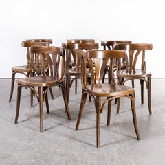 1970s Fan Back Bentwood Dining Chair, Set of Eight