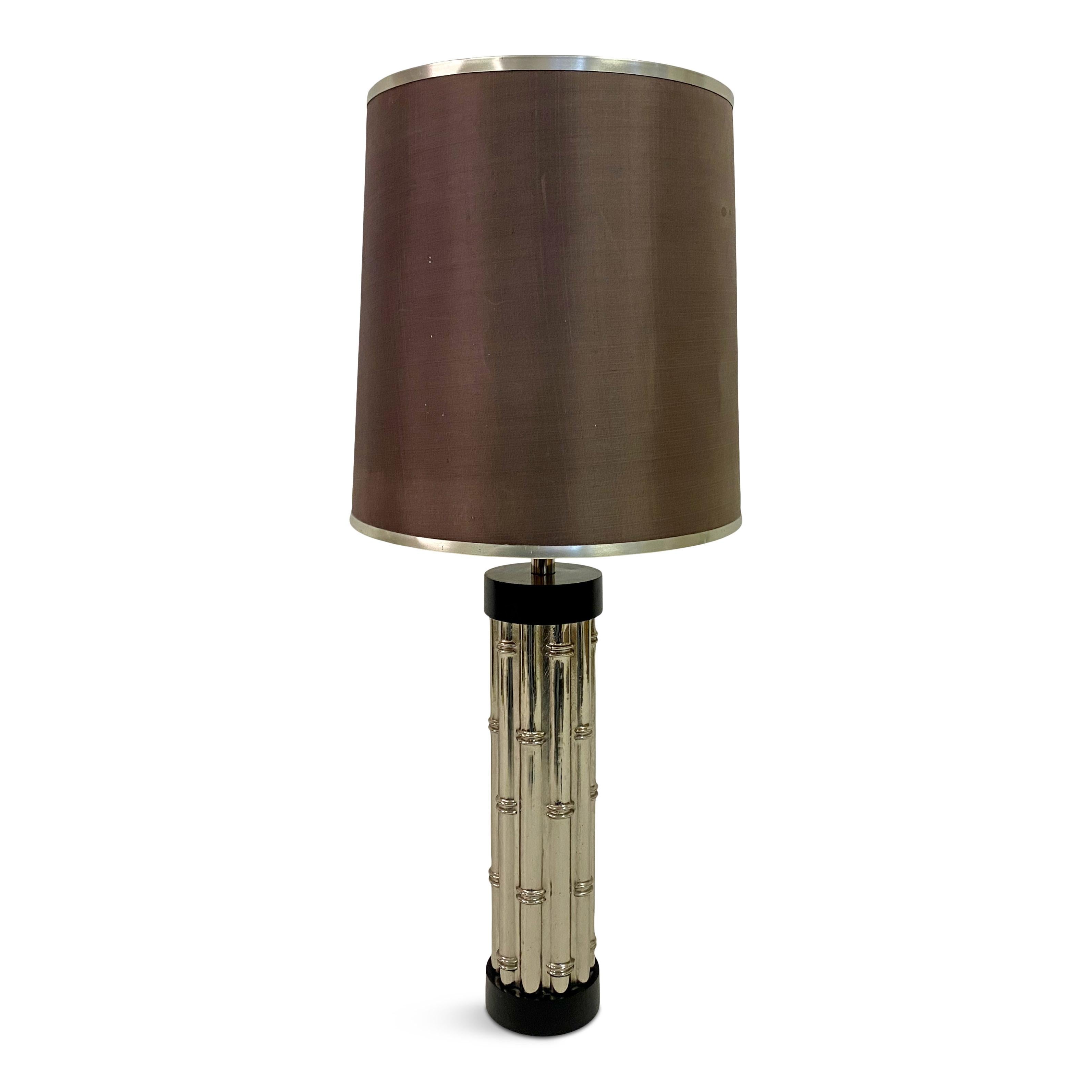 Table lamp

Faux bamboo

Cast aluminium

Probably American 1970s/1980s

Measurements don't include shade.
