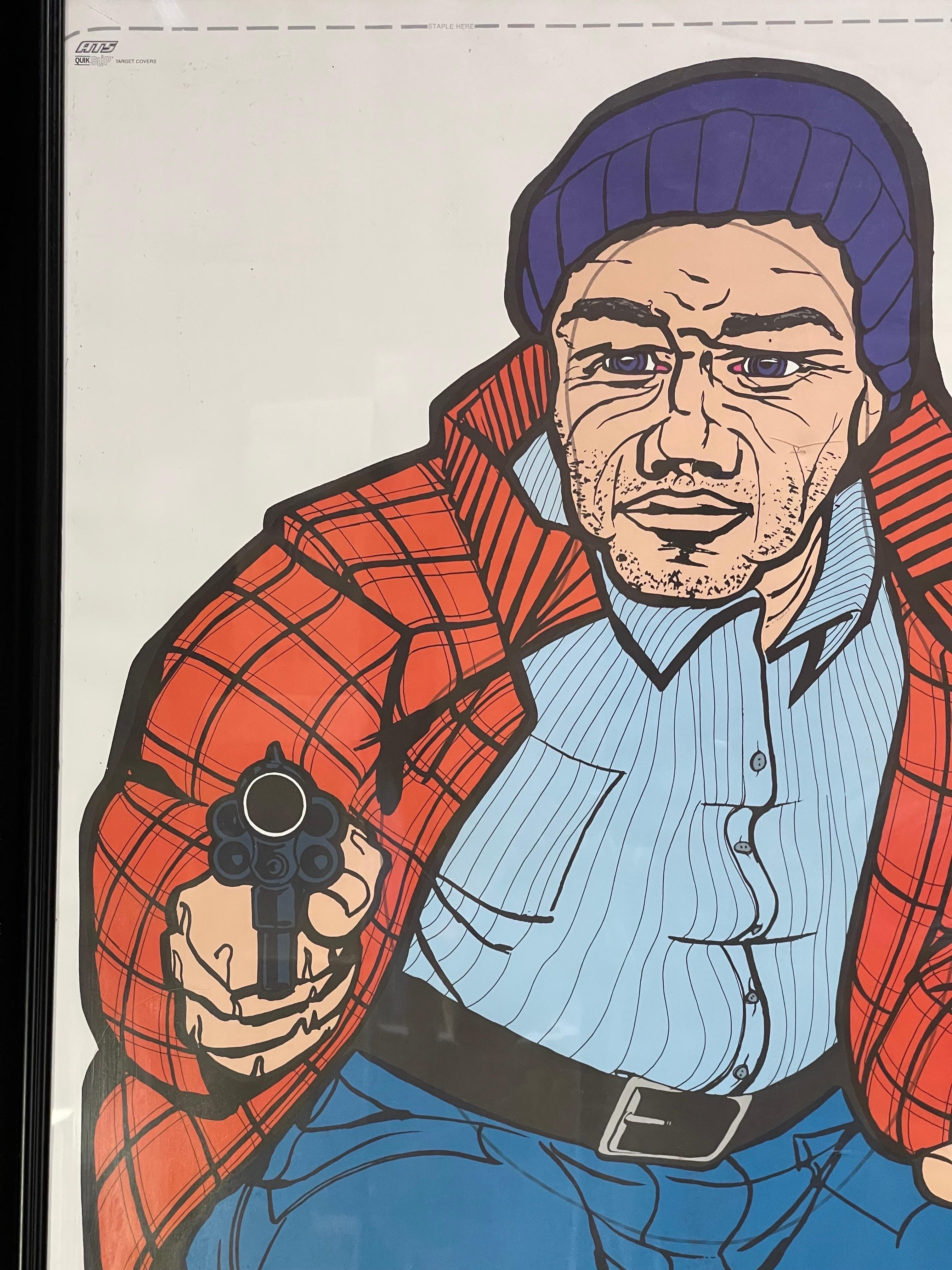 1970’s Federal Gun Range Targets Blaxsploitation Retro Comics Style Covers 8