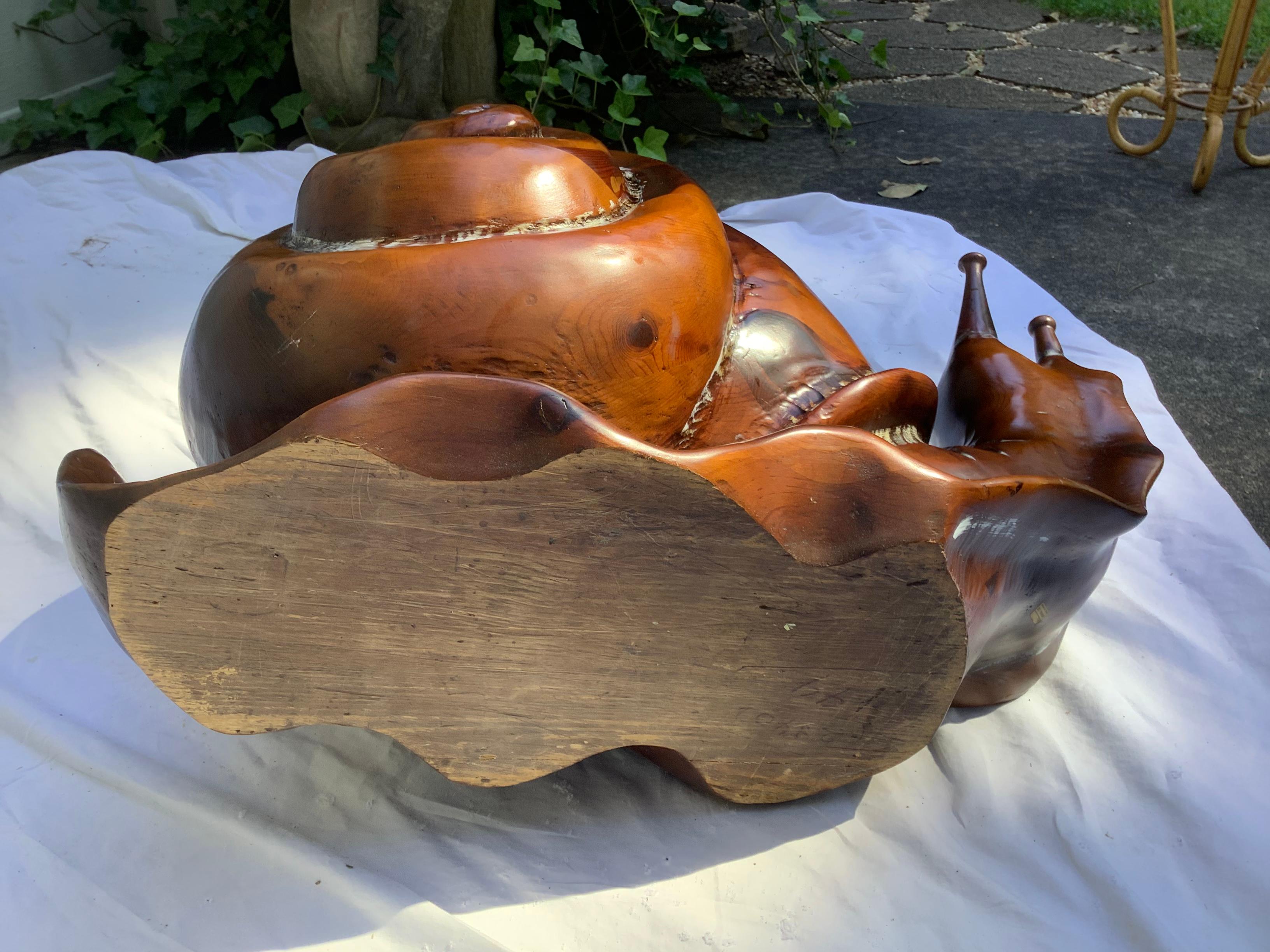 1970s Federico Armijo Snail Table w/ Glass 6