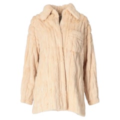 1970s Fendi ivory ermine fur coat
