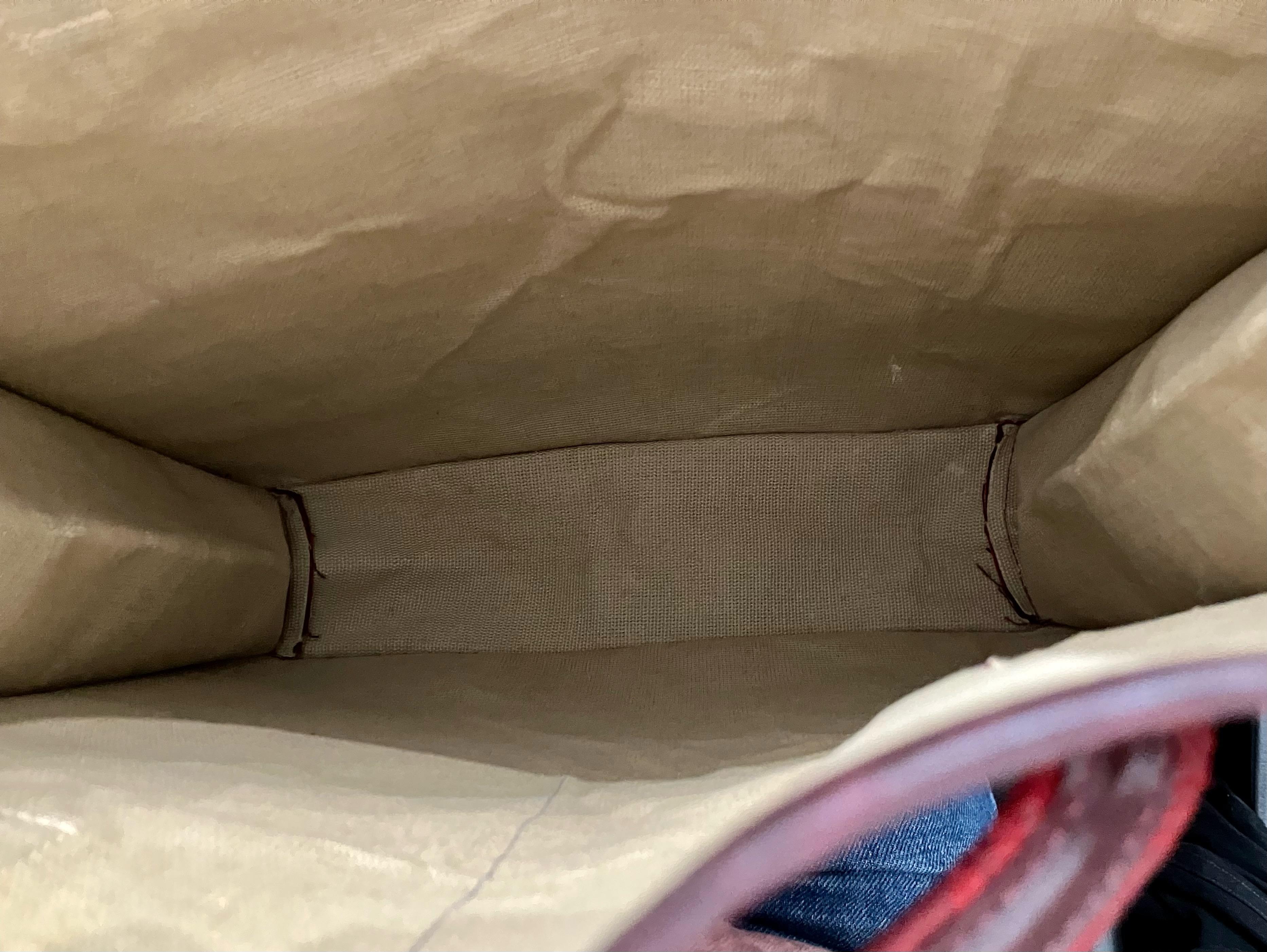 1970s Ferragamo Burgundy Tote Bag For Sale 1
