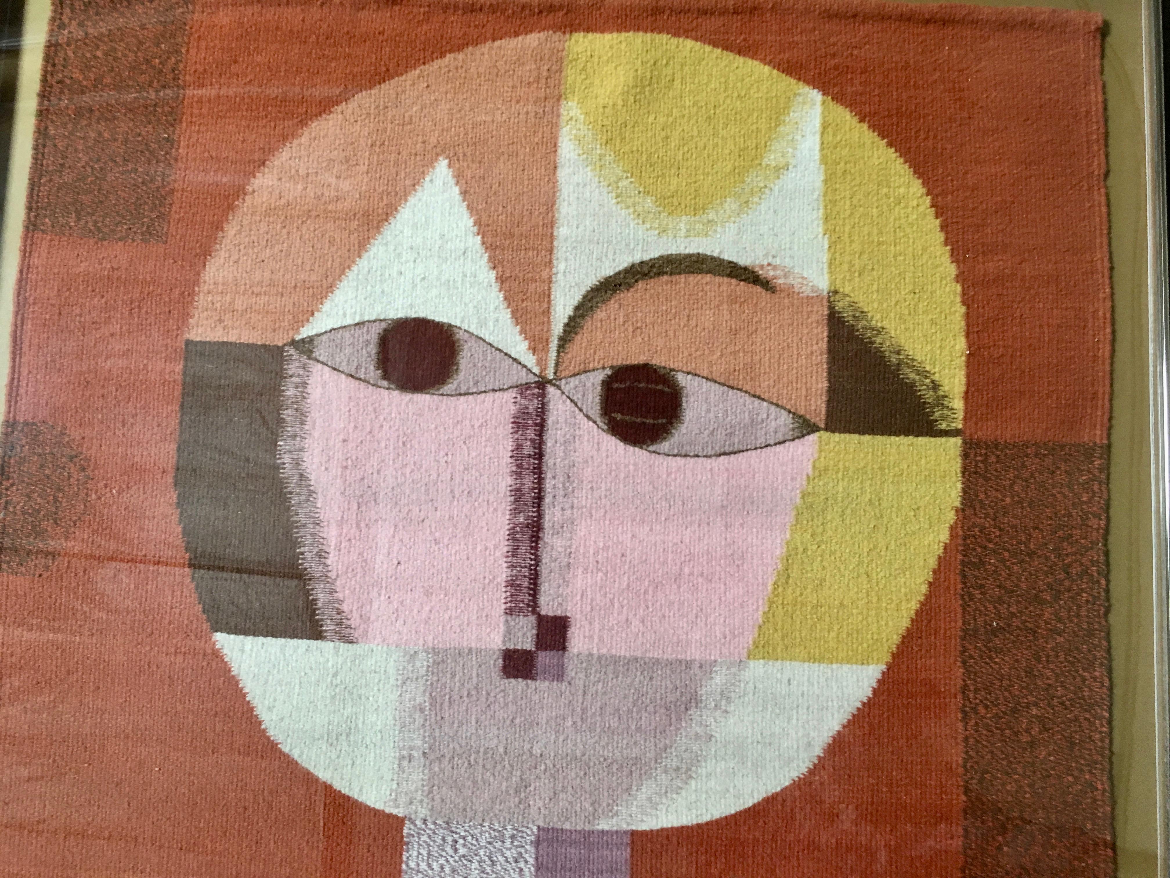 1970s Fiber Art in the Style of Paul Klee 5