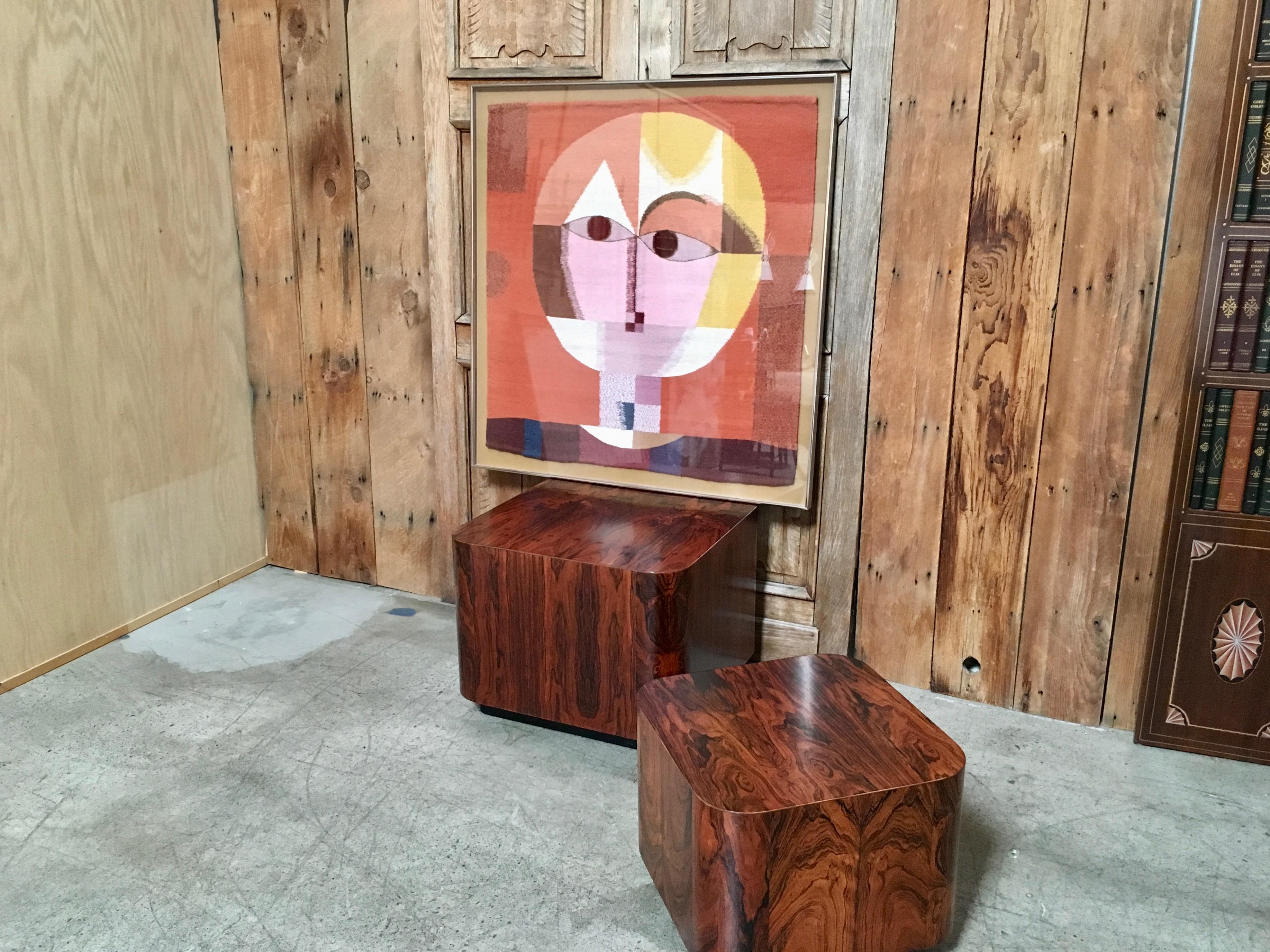 Modern 1970s Fiber Art in the Style of Paul Klee