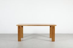 1970 Finnish Mid-Century Pine Table by Lundia, Ate Van Apeldoorn Style