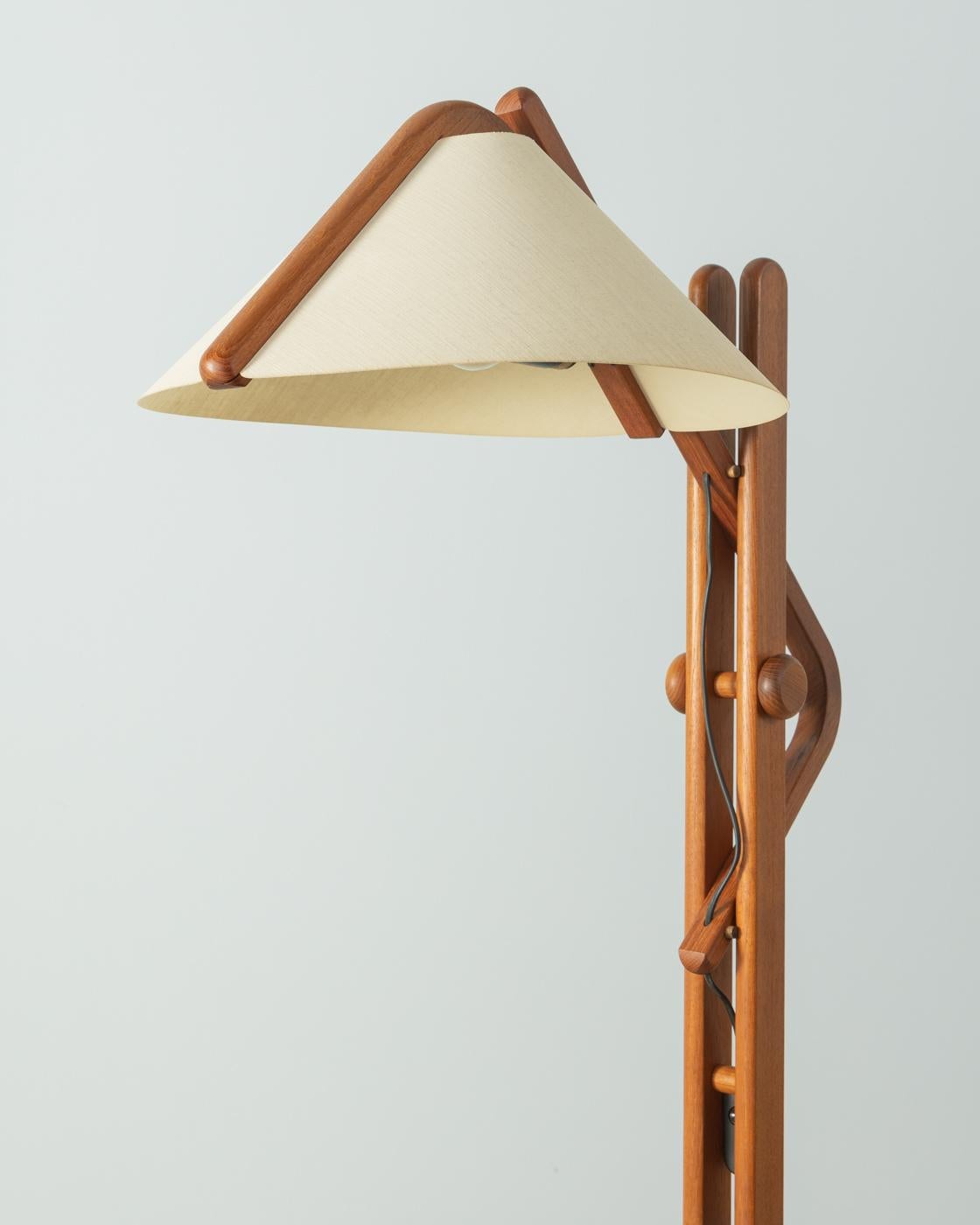 German 1970s Floor Lamp by Domus