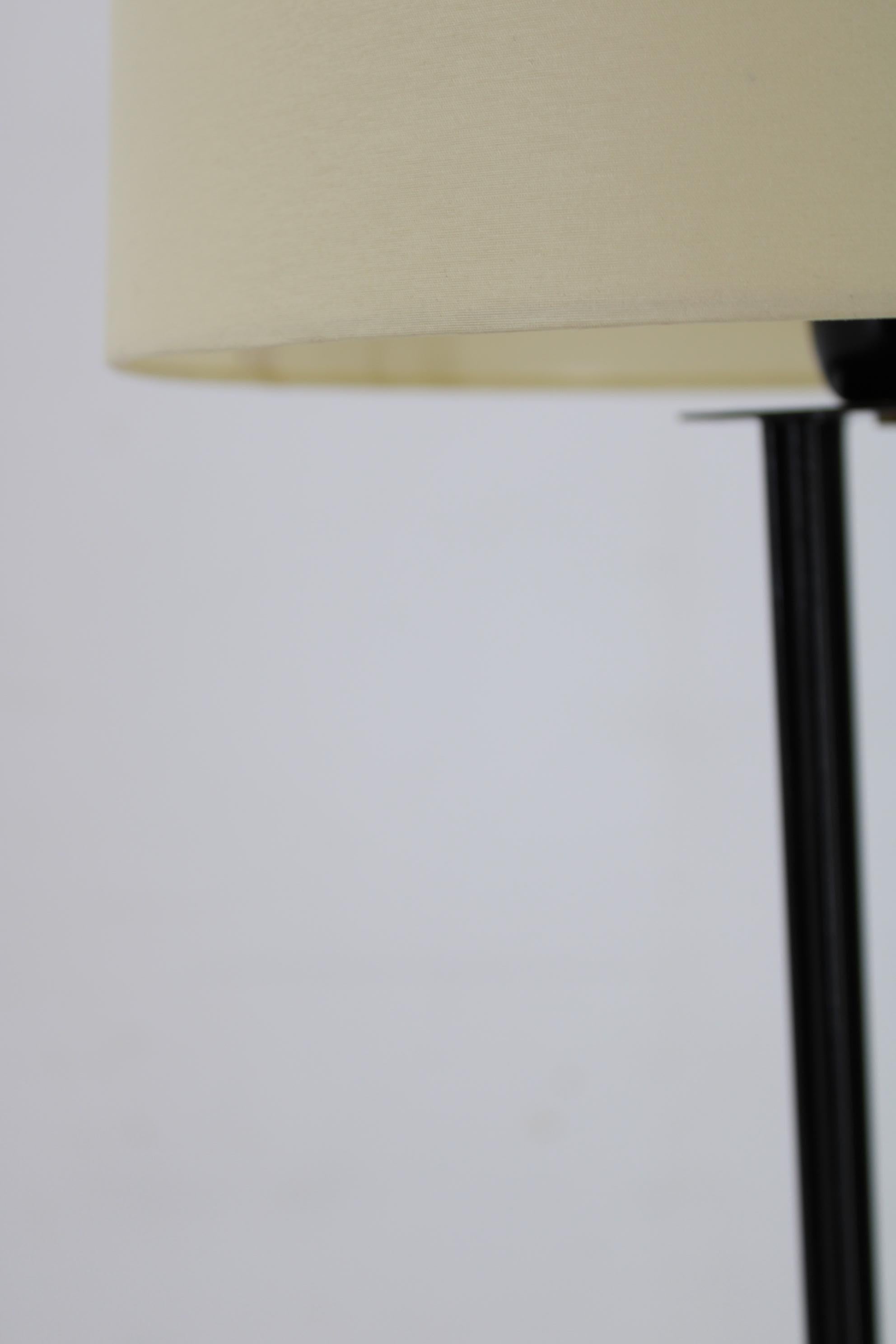 Fabric 1970s Floor Lamp by Pokrok Zilina , Czechoslovakia For Sale