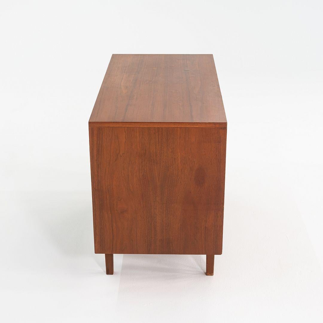 1970s Florence Knoll 2-Position Cabinet / Credenza in Walnut 36