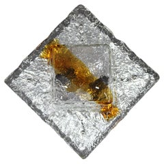 1970er Jahre Flush-Mount Lights mit Murano Glas , Italien