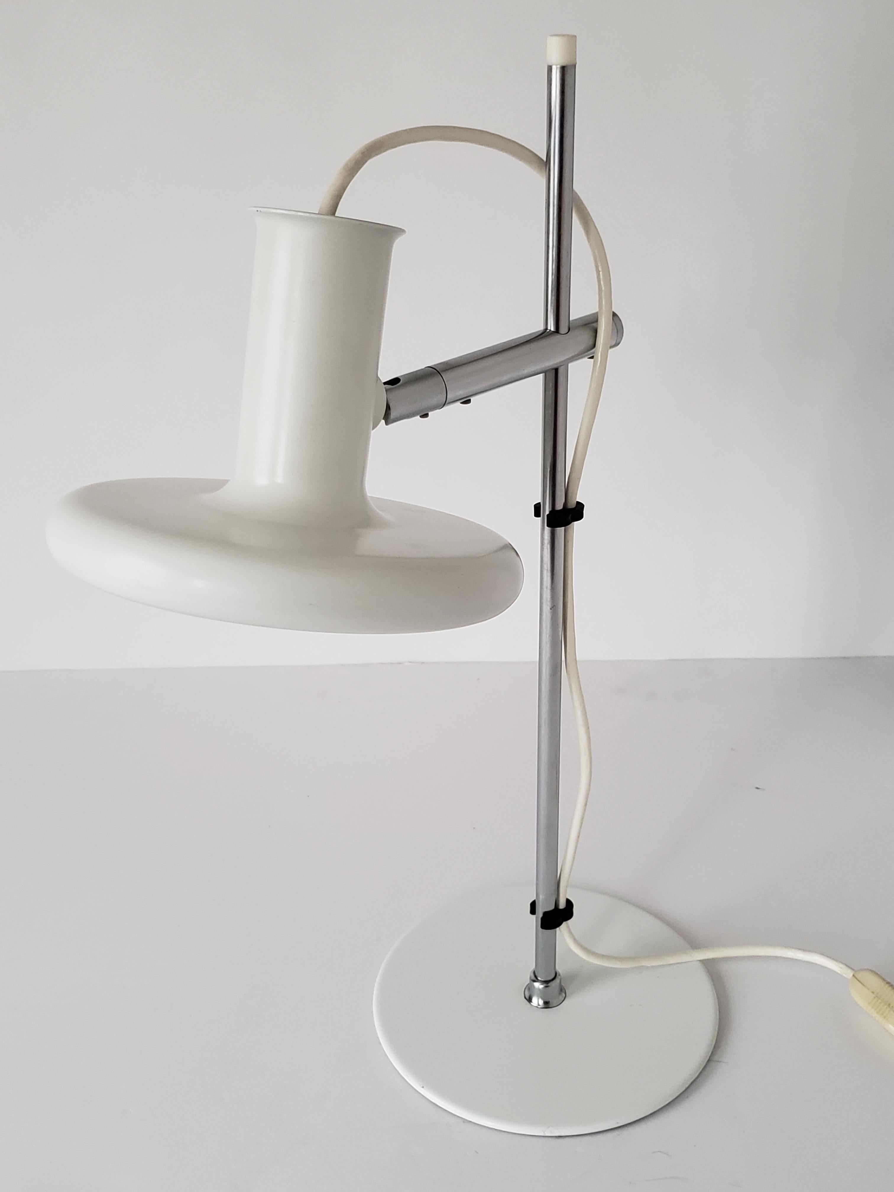1970s Fog & Mørup 'Optima' Table Lamp, Denmark In Good Condition In St- Leonard, Quebec