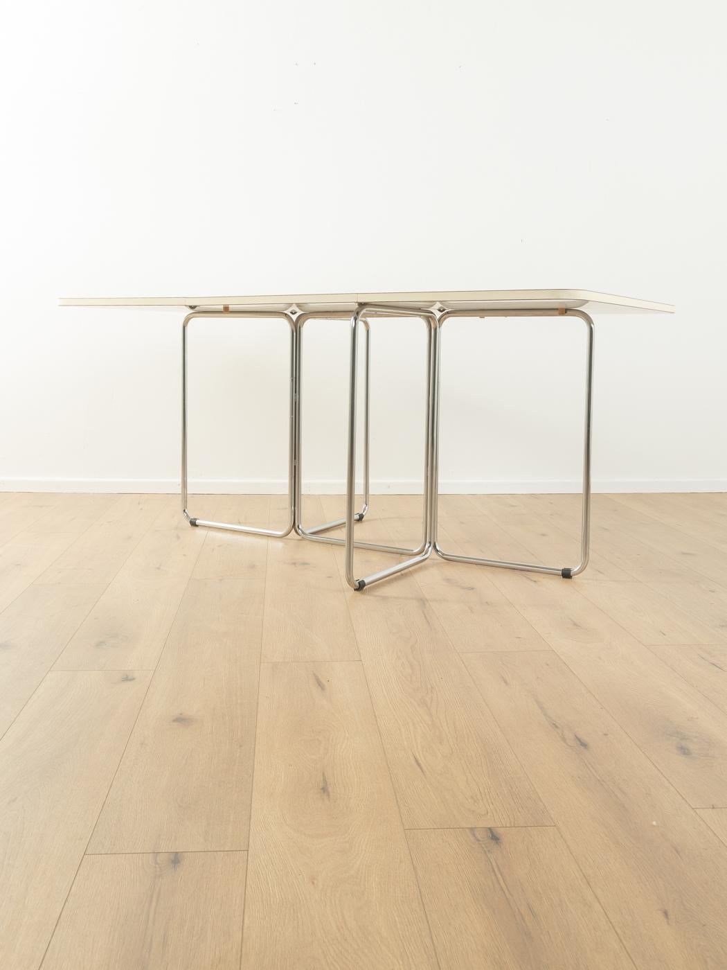 1970s folding table, Christian Taube, Läsko For Sale 6