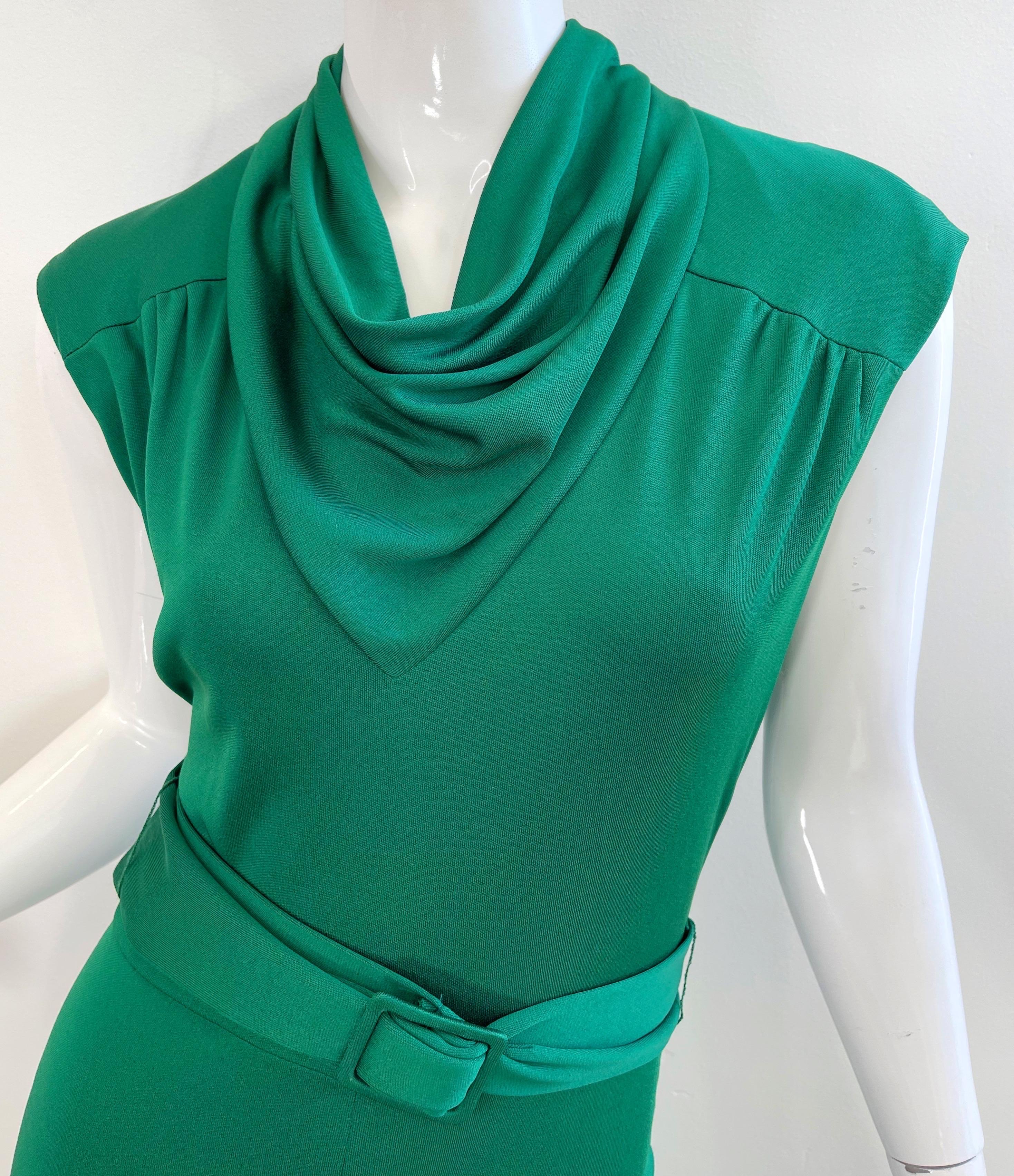 emerald green pantsuit