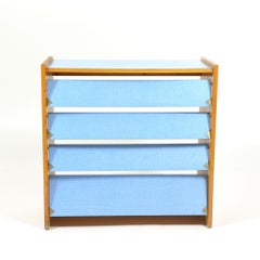 1970s Formica Shoe Cabinet, Made in Czechoslovakia