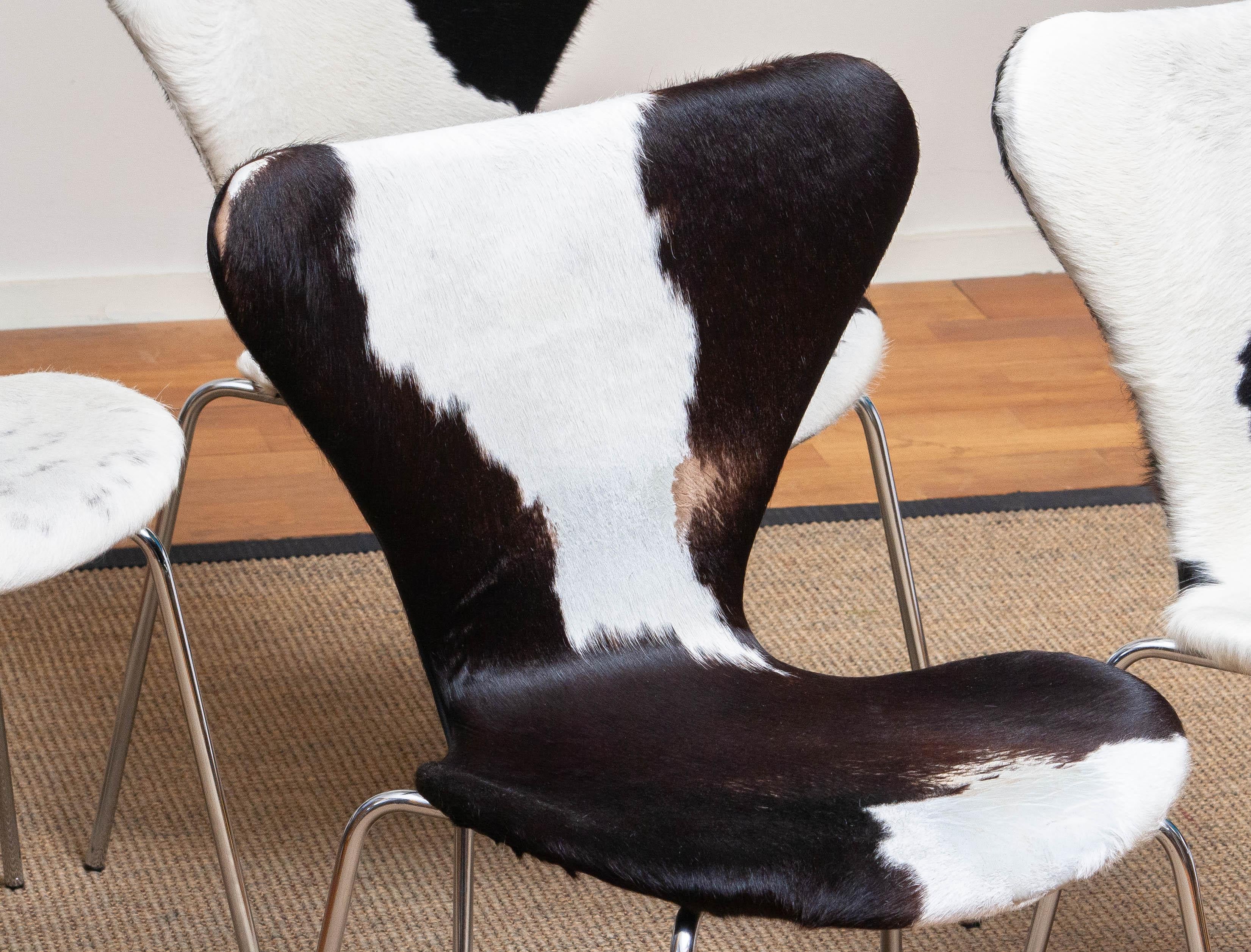 cow hide dining chairs