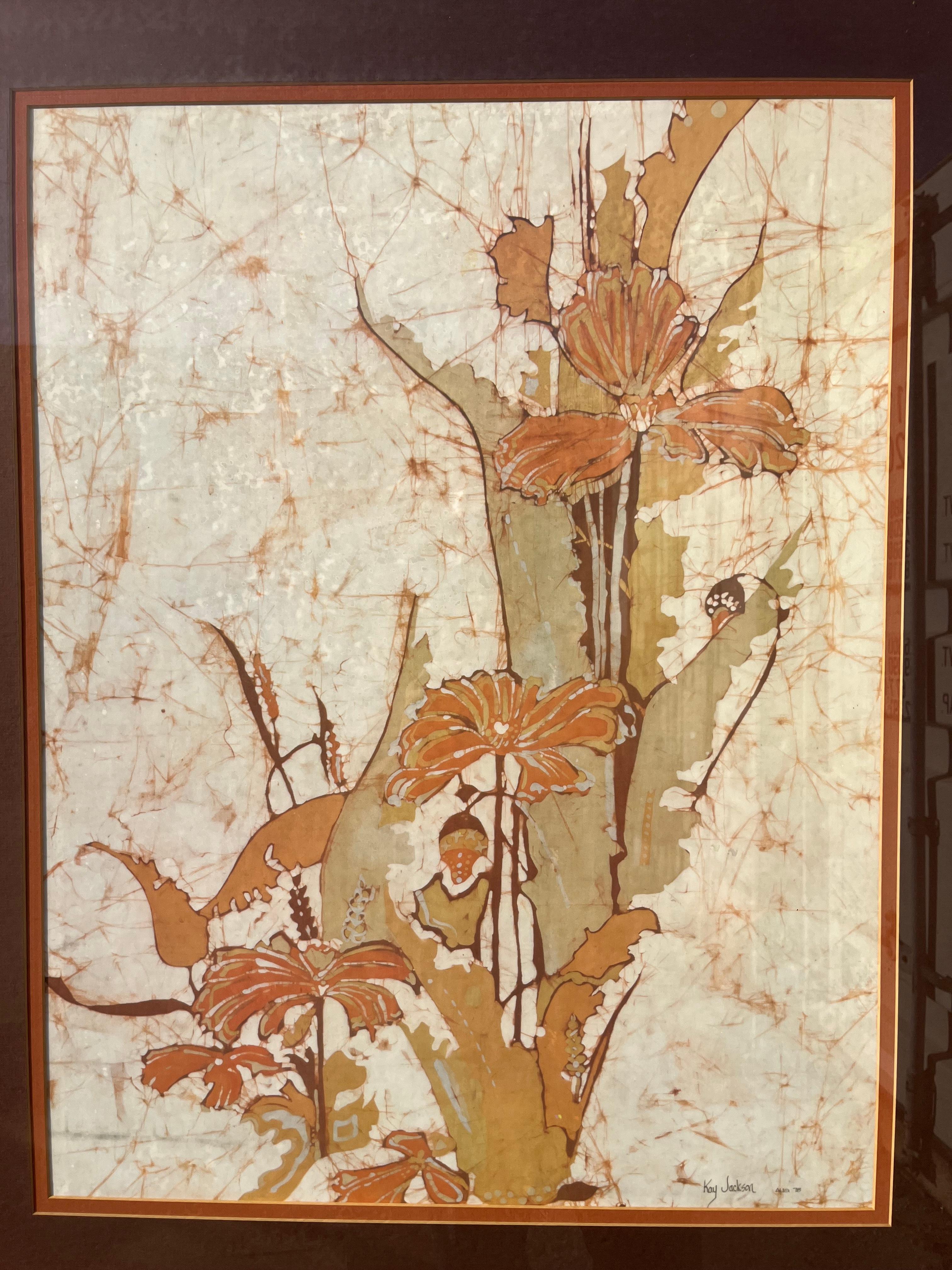 Lithographie encadrée des années 1970 de l'artiste américain Kay Jackson. en vente 6