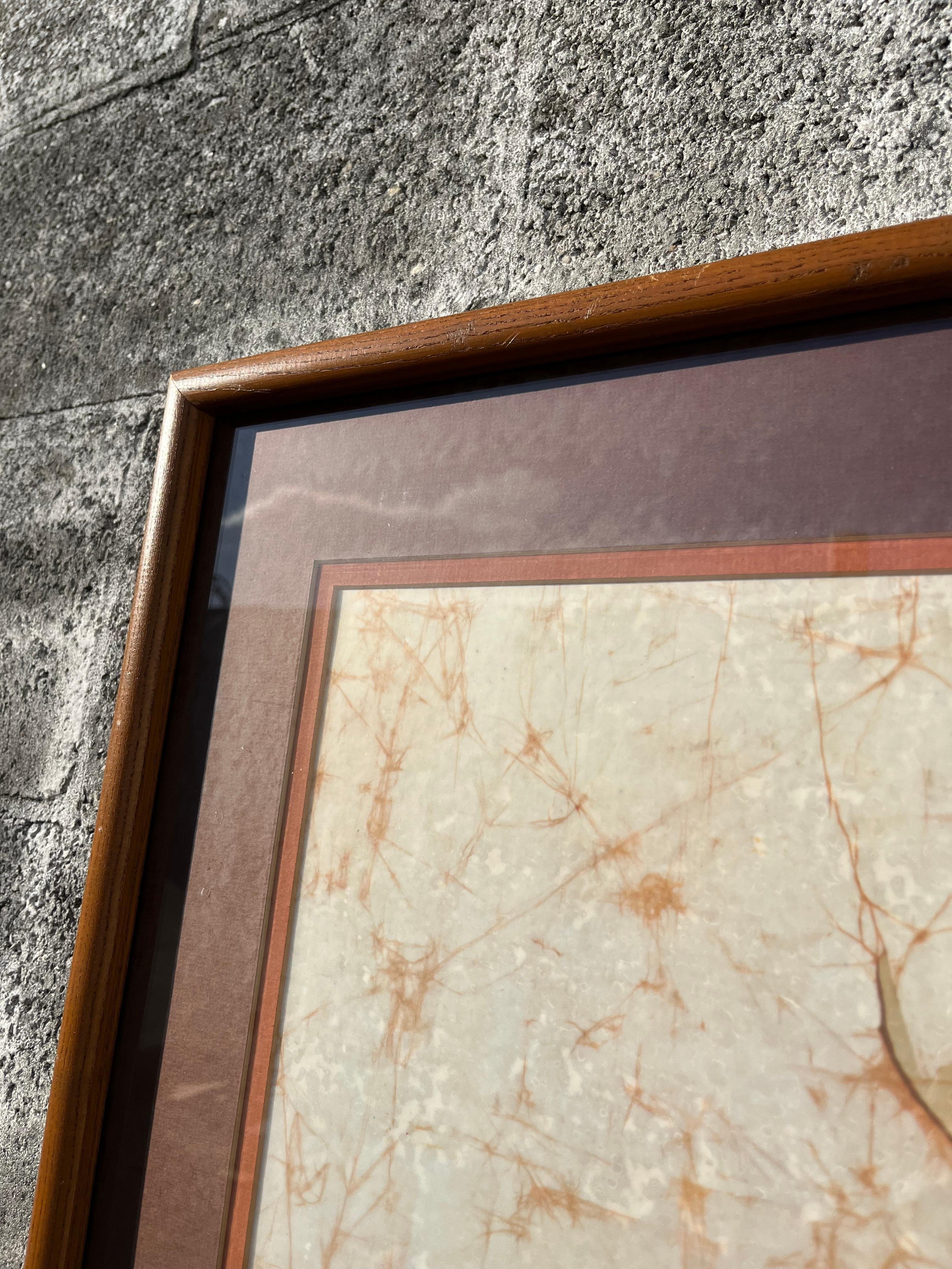 Lithographie encadrée des années 1970 de l'artiste américain Kay Jackson. en vente 1