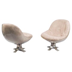 1970 France Attr. Fauteuils de salon Michel Pigneres