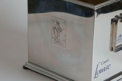 1970s France Pommery Cuvee Louise Champagne Bucket Silver