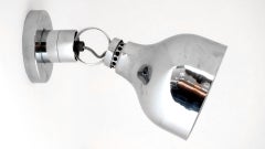 1970s Franco Albini Design Wall Lamp by Sirrah Italy Space Age