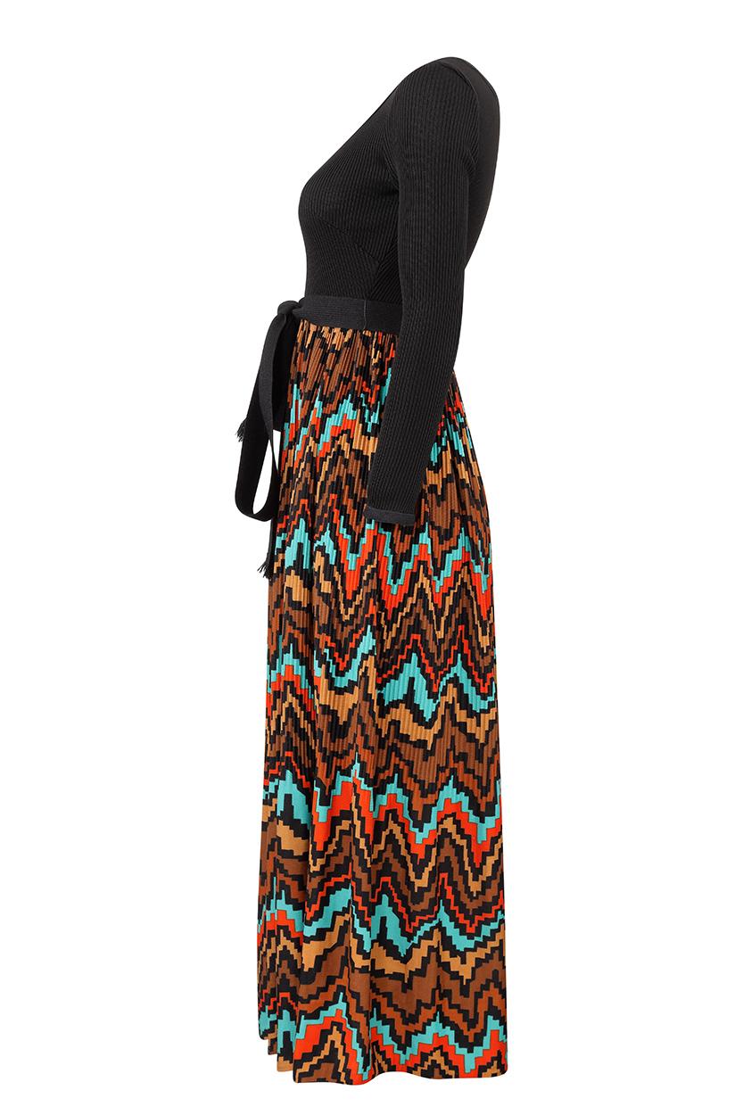 1970s Frank Usher Ribbed Jersey Maxi Dress For Sale at 1stDibs | frank ...